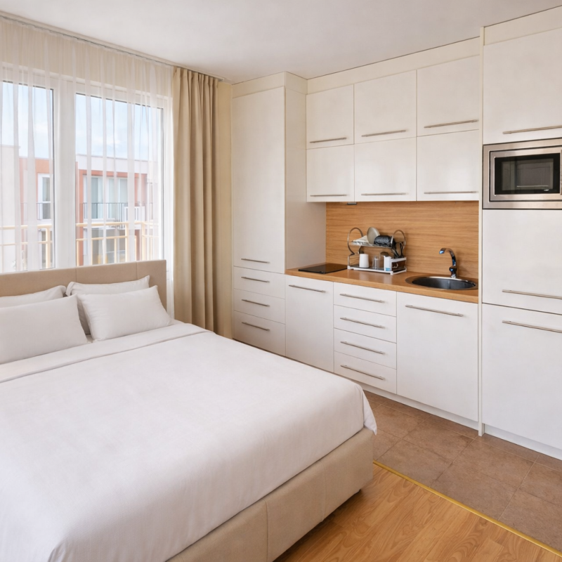 Apartament typu STUDIO Nessebar Fort - Bułgaria Okiem Tubylca